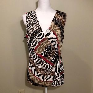 Calvin Klein Multi Patterned Top